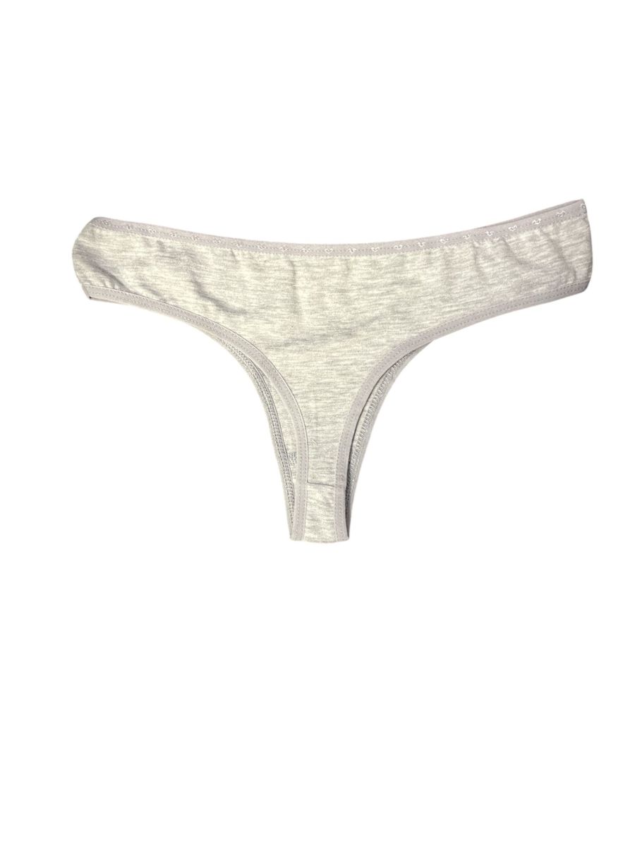 Chiloti Dama, Tanga ,Culoare Gri, Engros