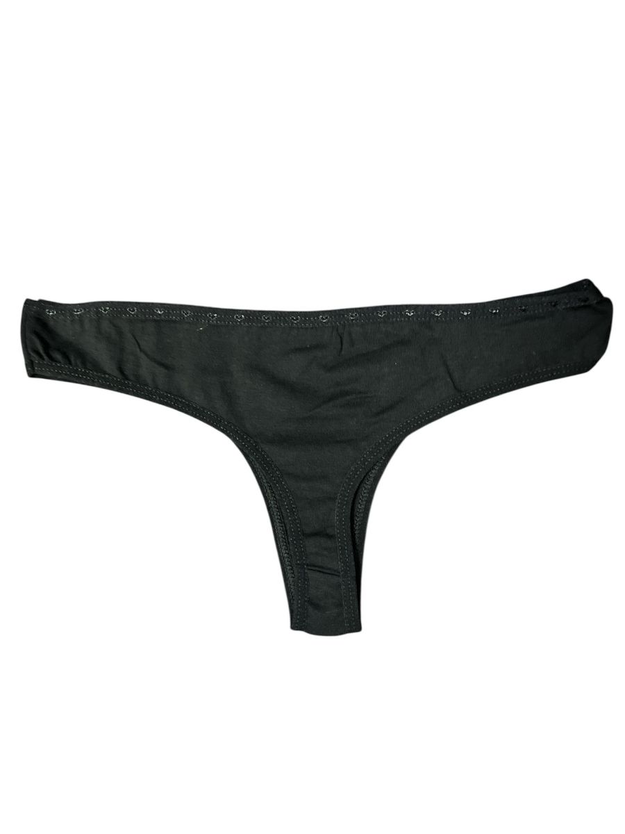 Chiloti Dama, Tanga ,Culoare Negru, Engros