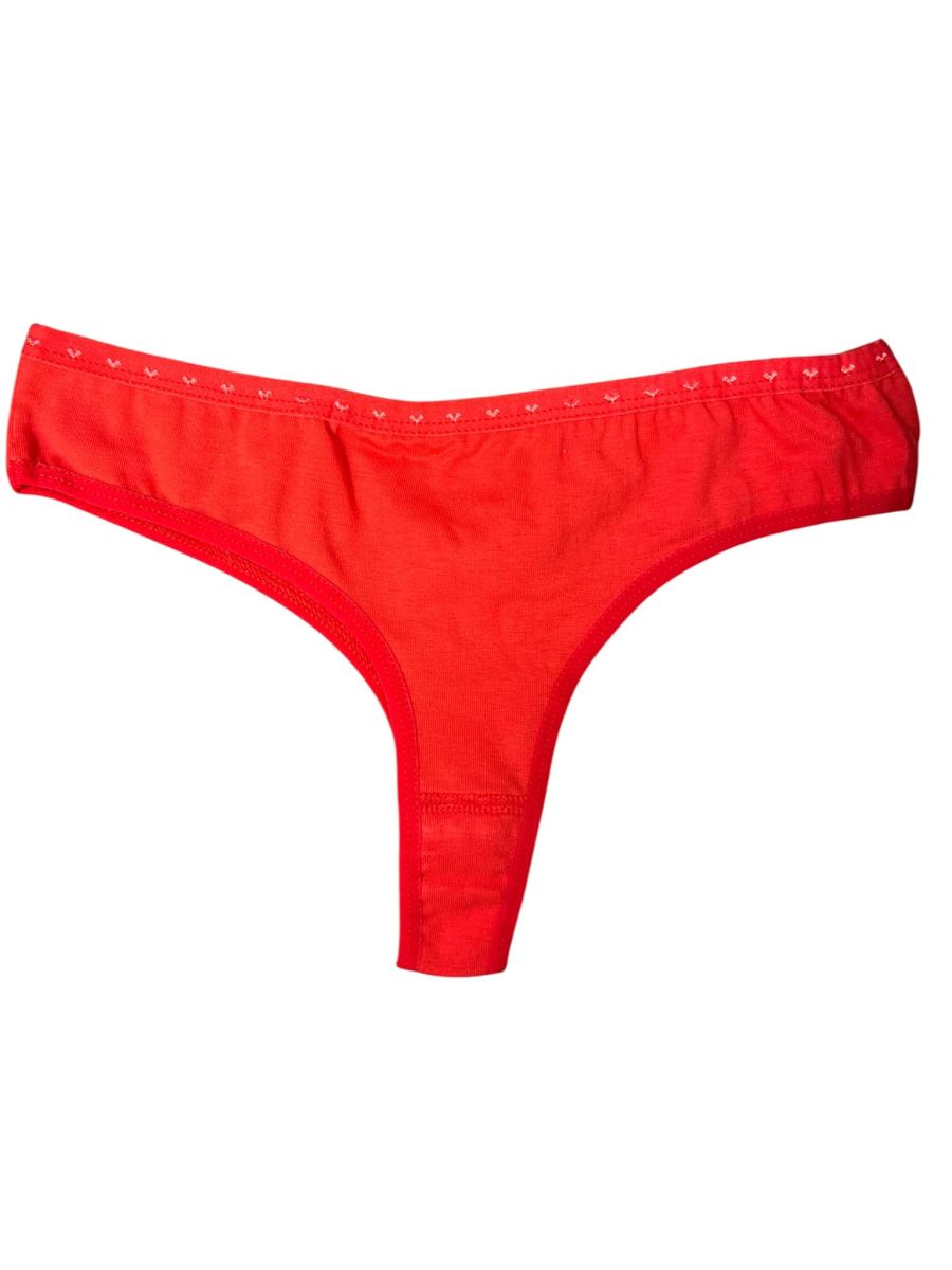 Chiloti Dama, Tanga ,Culoare Rosu, Engros