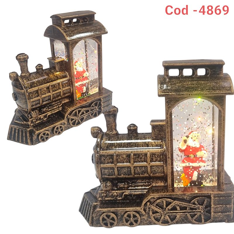 Decoratiune luminoasa de Crăciun -Locomotiva 13 x 12 cm, engros
