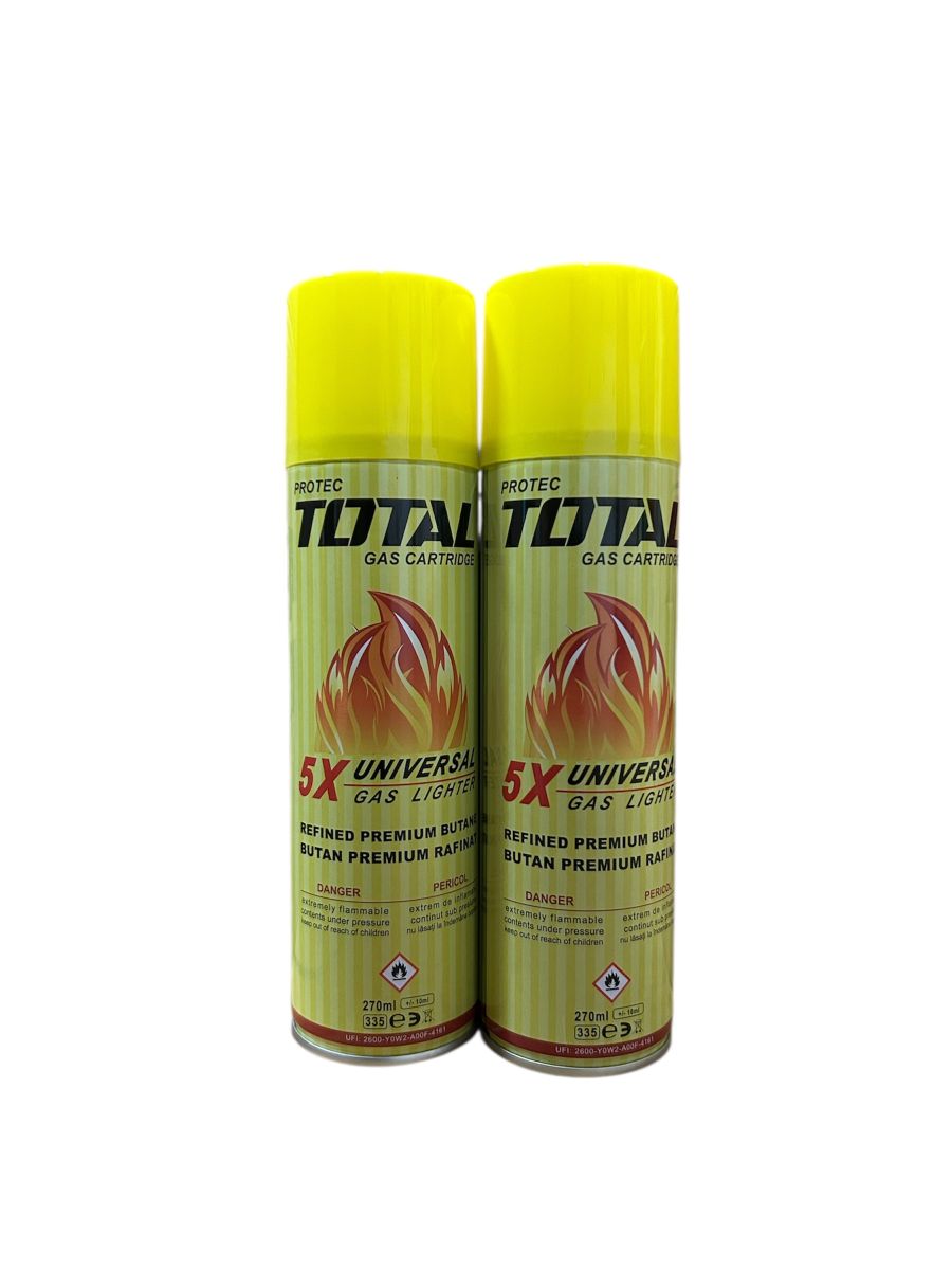 Gaz universal pentru brichete – Protec Total 5X, 270 ml