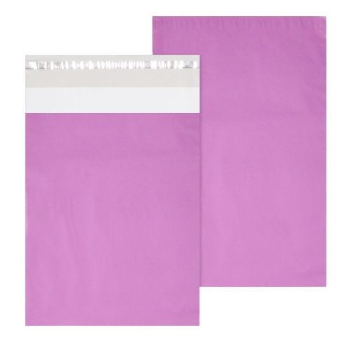 Set Pungi curierat, plicuri curierat 250x350+50, Lila, 100 buc