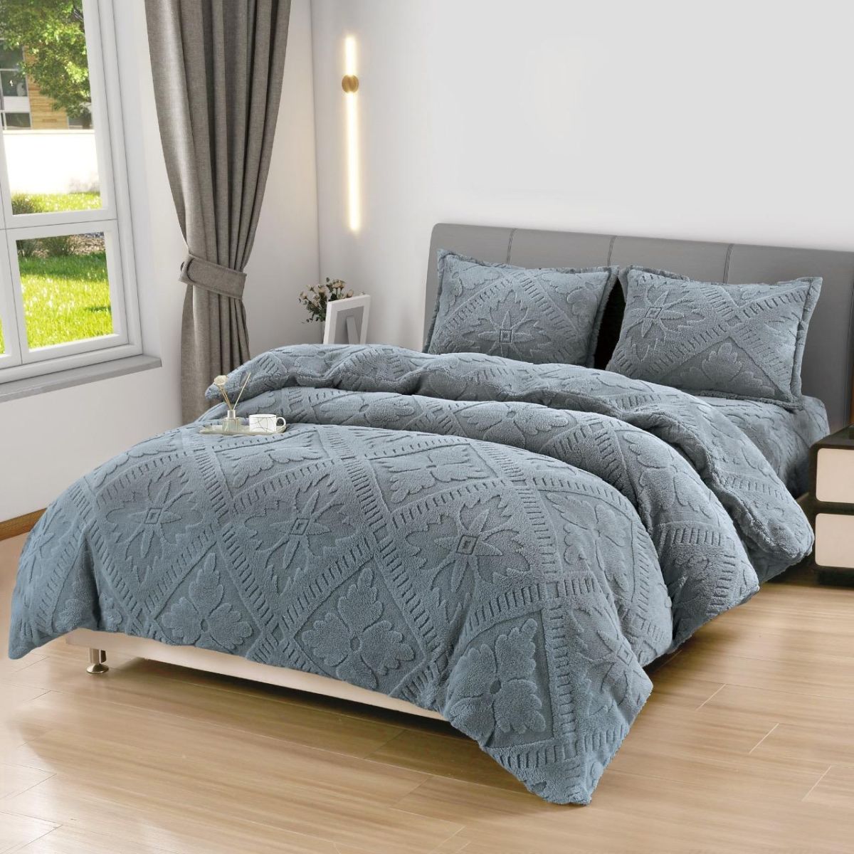 Lenjerie cocolino 4 piese , cearceaf cu elastic