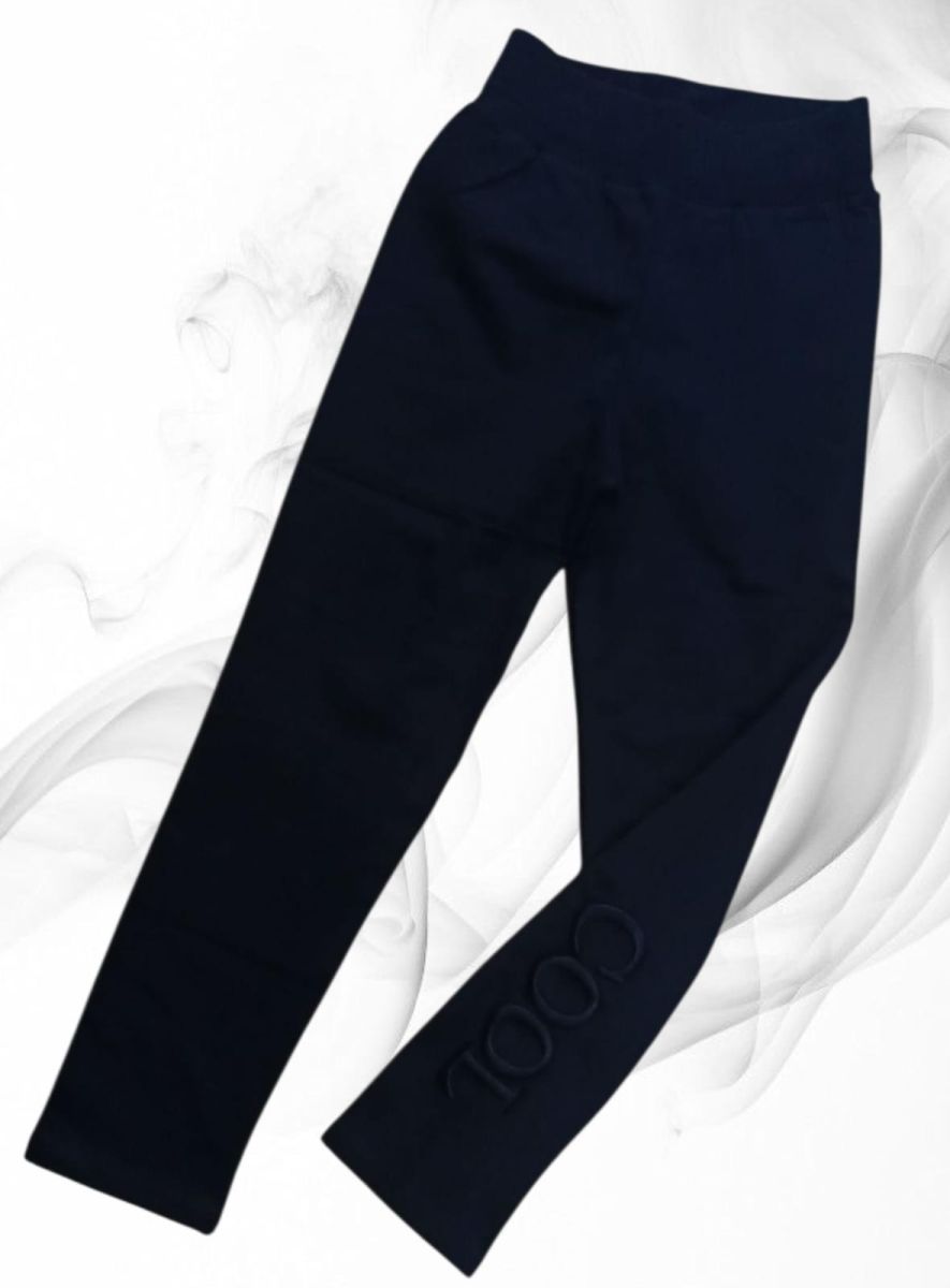 COLANT 6-11 ani, LUNG, bleumarin CU BRODERIE, vatuit, 5/SET ENGROS