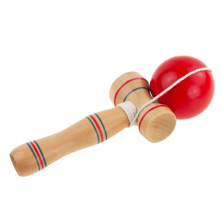 Kendama Din Lemn Engross, 22 cm, Diverse Culori