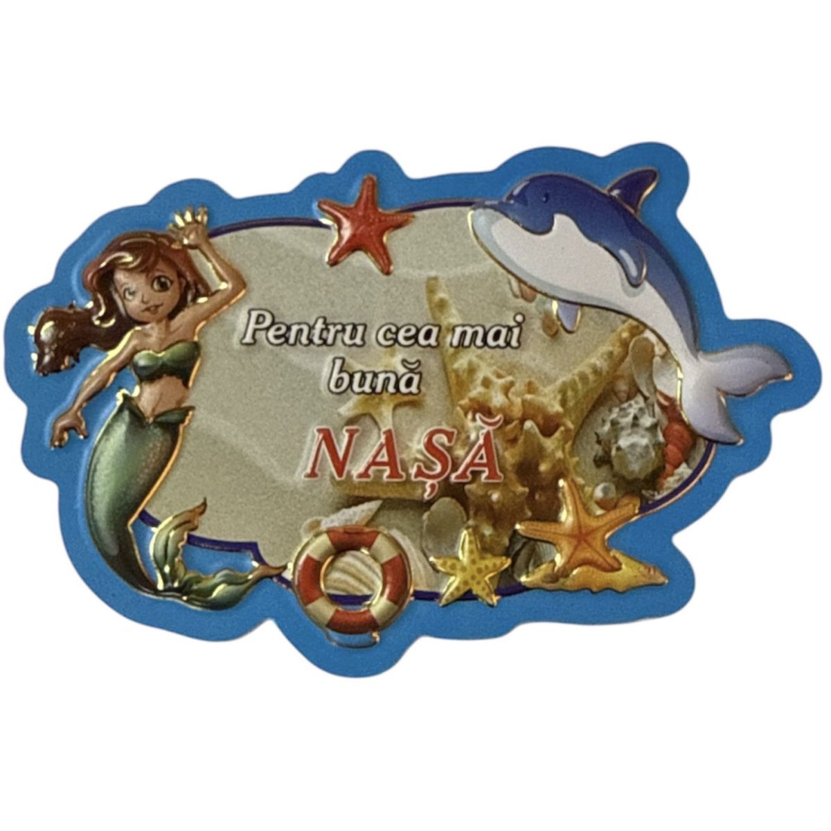 Magnet decorativ en gros cu mesaj 3D pentru NAȘA 12/set