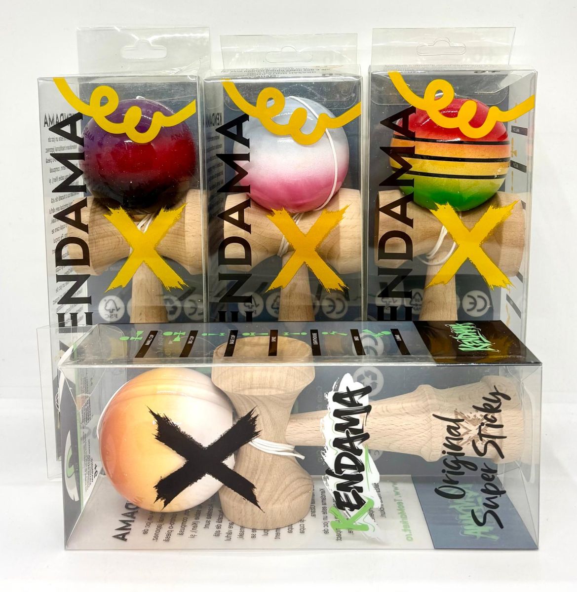 KENDAMA X ORIGINAL SUPER STICKY, ENGROS