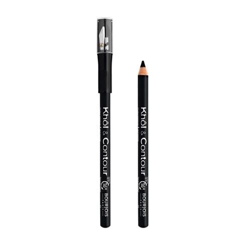 Creion de ochi Bourjois Khol&Contour cu ascutitoare 01 Black, 1.14 g Engros