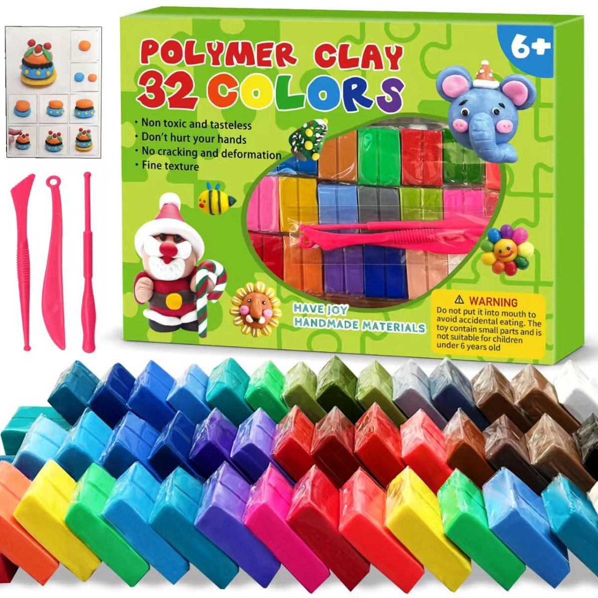 Plastilina set 32 de culori Engros