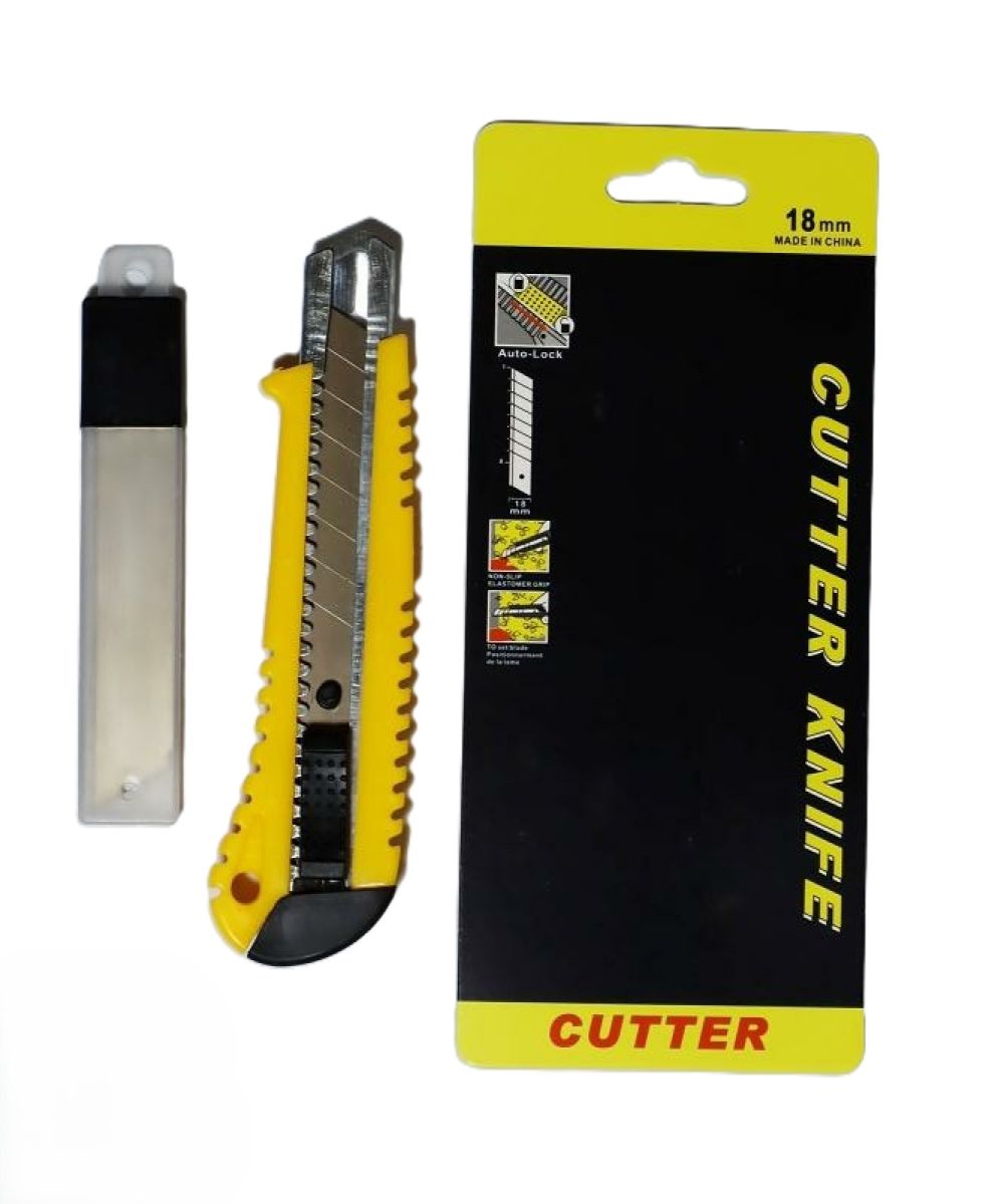 Set Cutter Profesional Aluminiu 18MM cu 5 Rezerve / 6buc Engros
