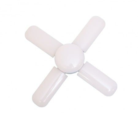 Lampa LED cu 4 brate mobile ajustabile tip ventilator 36w 6000k