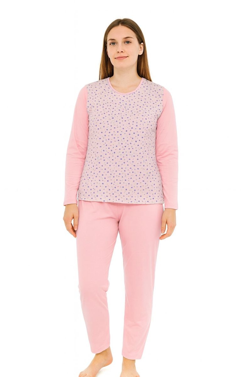 Pijamale Damă En-Gros cu Buzunare – Bumbac, Single Jersey, Fabricate în România