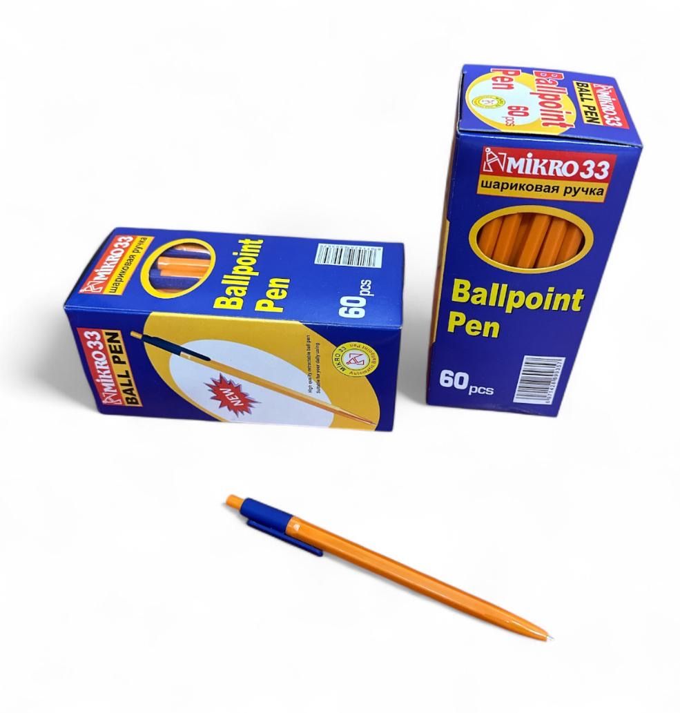 pix 60/cutieEngros cu bilă – scriere fină și confortabilă, culoare albastră