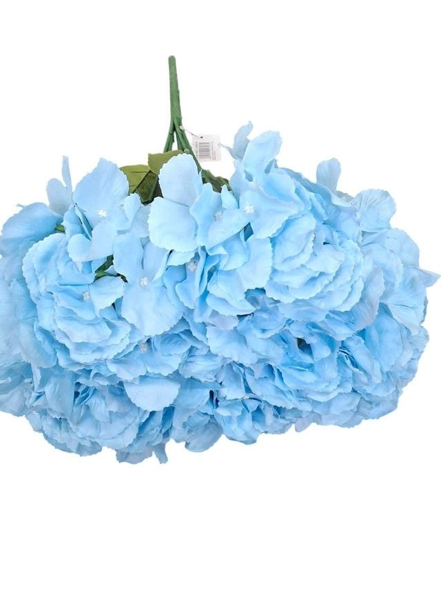 Flori artificiale Engros Buchet hortensii – 52 cm, flori mari, material textil