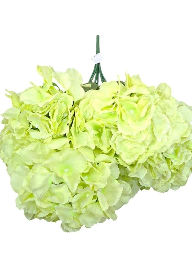 Flori artificiale Engros Buchet hortensii – 52 cm, flori mari, material textil