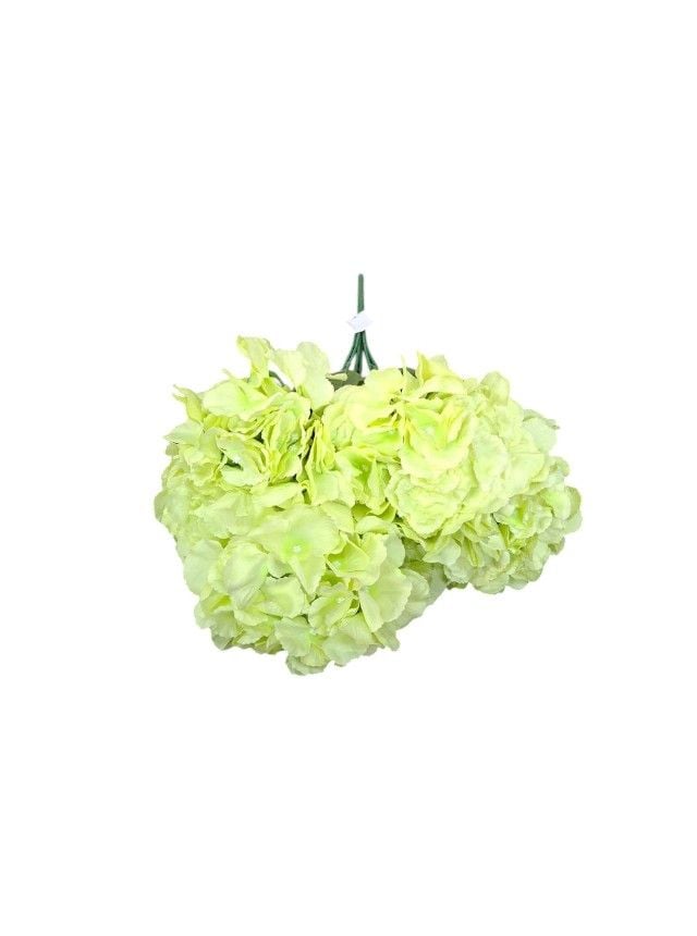 Flori artificiale Engros Buchet hortensii – 52 cm, flori mari, material textil