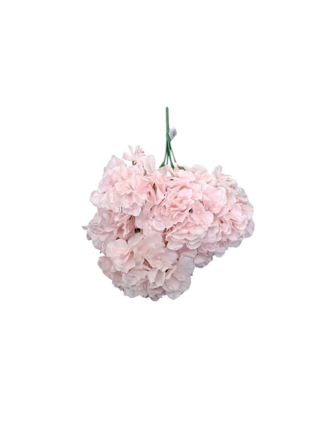 Flori artificiale Engros Buchet hortensii – 52 cm, flori mari, material textil