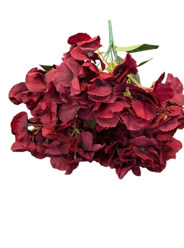 Flori artificiale Engros Buchet hortensii – material textil