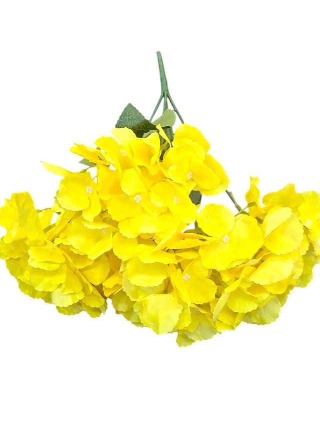 Flori artificiale Engros Buchet hortensii – material textil