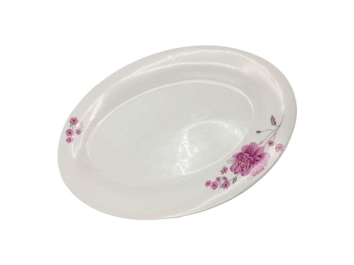 Platou Ceramic Rotund (21-4) 14 inch En-gross