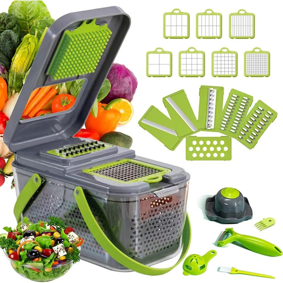 Razatoare multifunctionala engross pentru legume cu 22 accesorii veggie slicer