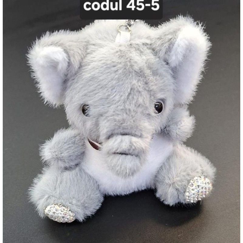 Brelocuri Engros cu jucarie de plus, 12-14 cm, diverse modele