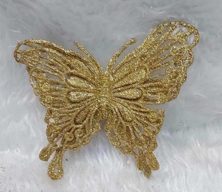Fluturi decorativi Engros cu sclipici, decor Craciun si Evenimente
