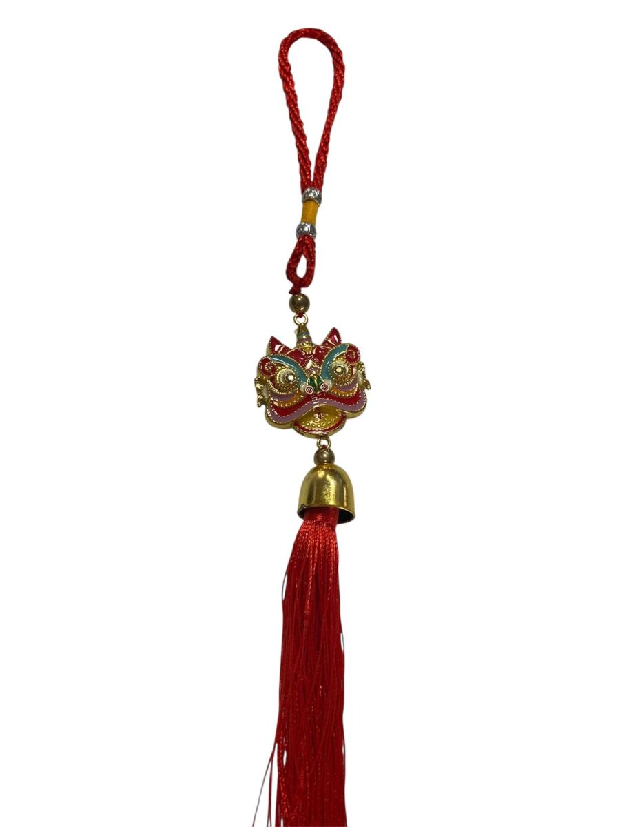 Amuleta canaf Feng Shui cu Dragon si clopotel