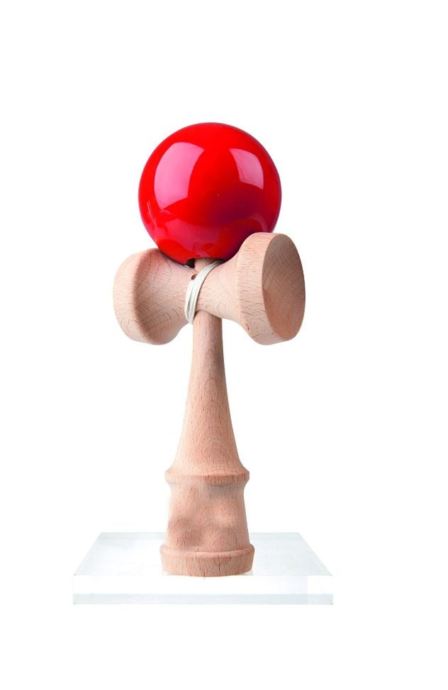 Joc de indemanare - Kendama, Red 18 CM Engros