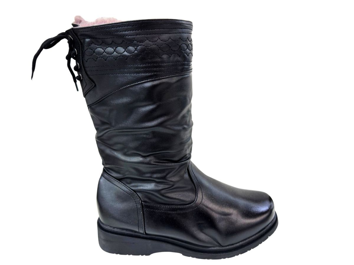 Cizme Dama , Lungi, Interior Imblanit, Inchidere Fermoar Lateral, Design Modern, Engross, Marimi 38-43, 6buc/serie