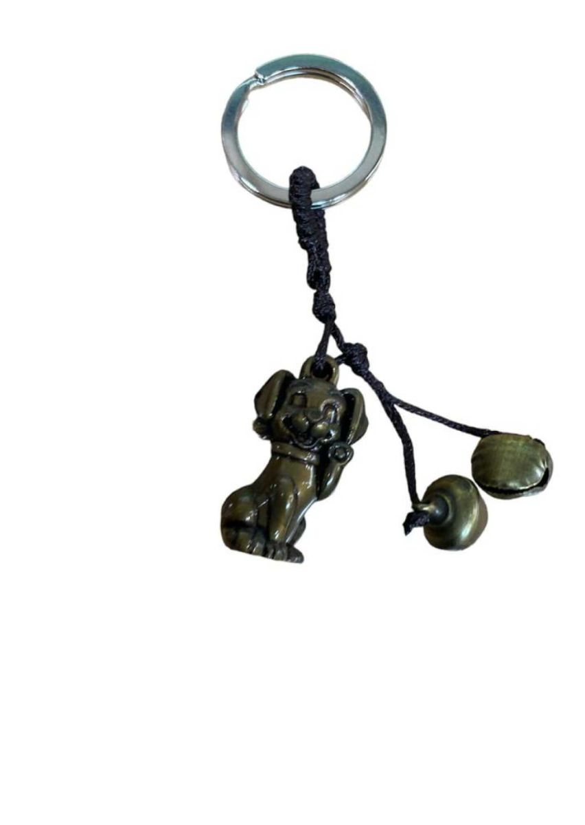 Amuleta Feng Shui cu Caine si clopotei, model 1