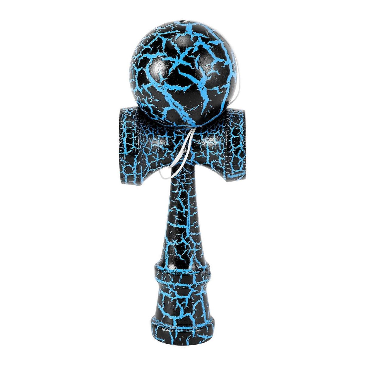 Kendama din lemn 18 cm, cracked– model clasic cu design crapat, suprafata antialunecare