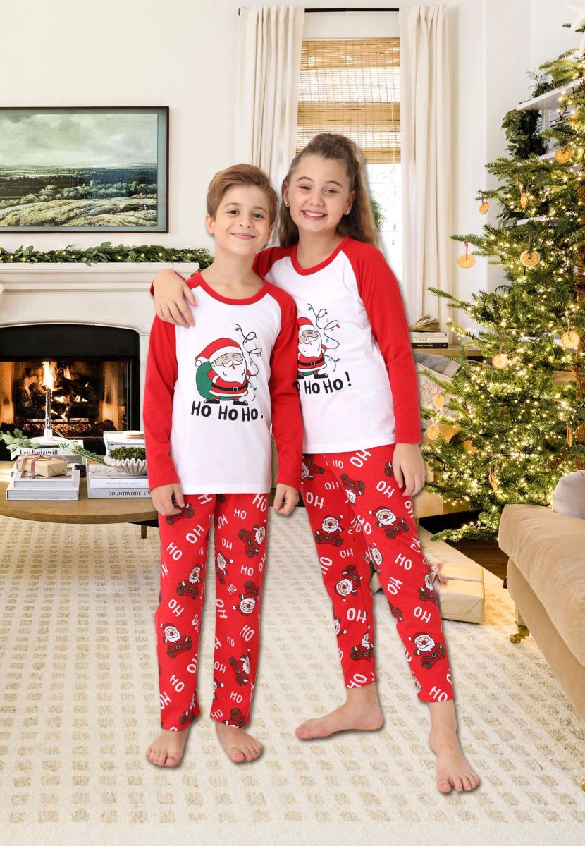 Pijama Copii Engross, Colectie Craciun 2025-2026, Maneca Lunga, Bumbac 100%