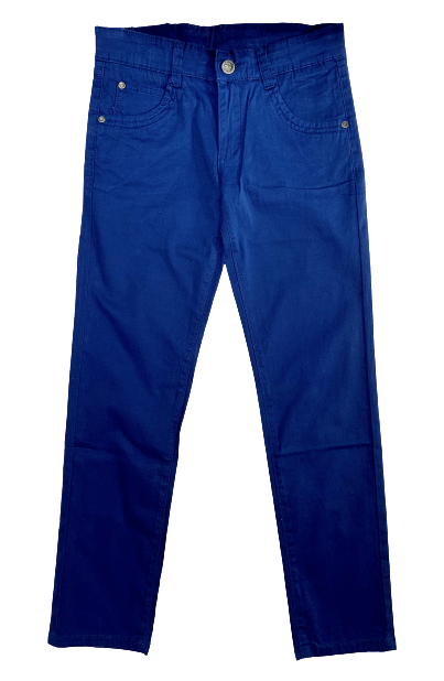 Pantalon albastru pentru fetite COD 278