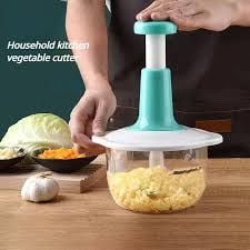 Tocator manual Promagg® din inox, multifuncțional, ușor de curățat, pentru legume, carne și mixare, cu mâner ergonomic angro engros