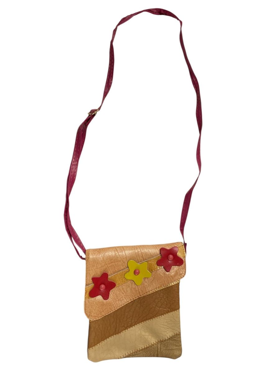Geanta din piele, diverse combinatii de culori, dimensiuni: 15 x 18 cm, cod E34