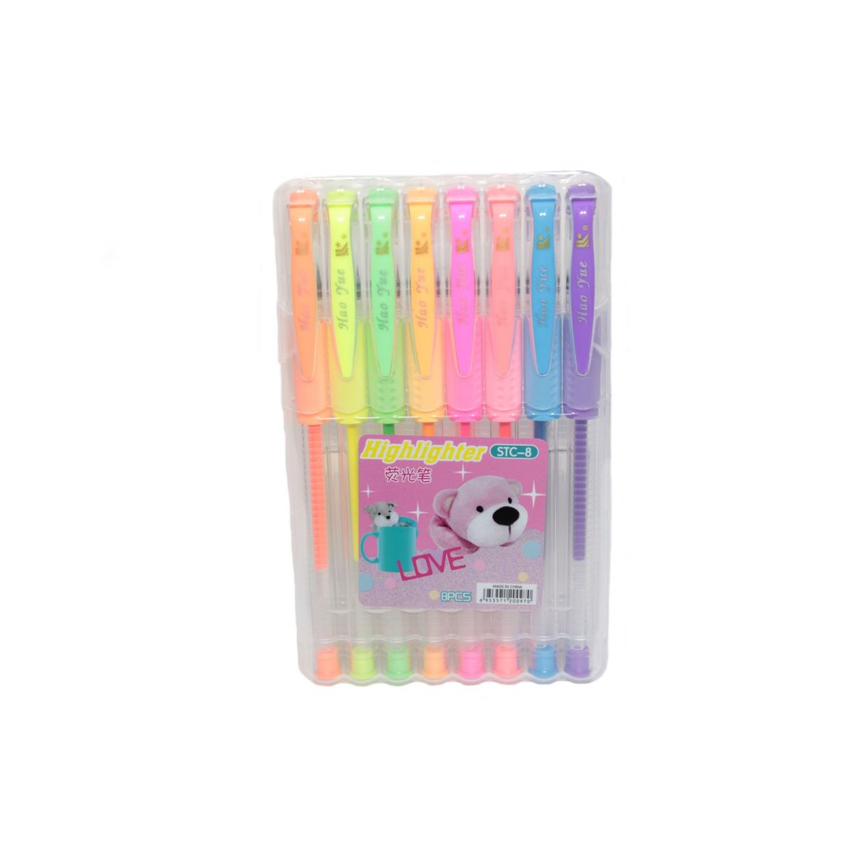 Pixuri Engros cu gel , fosforescent 8/set STC-8