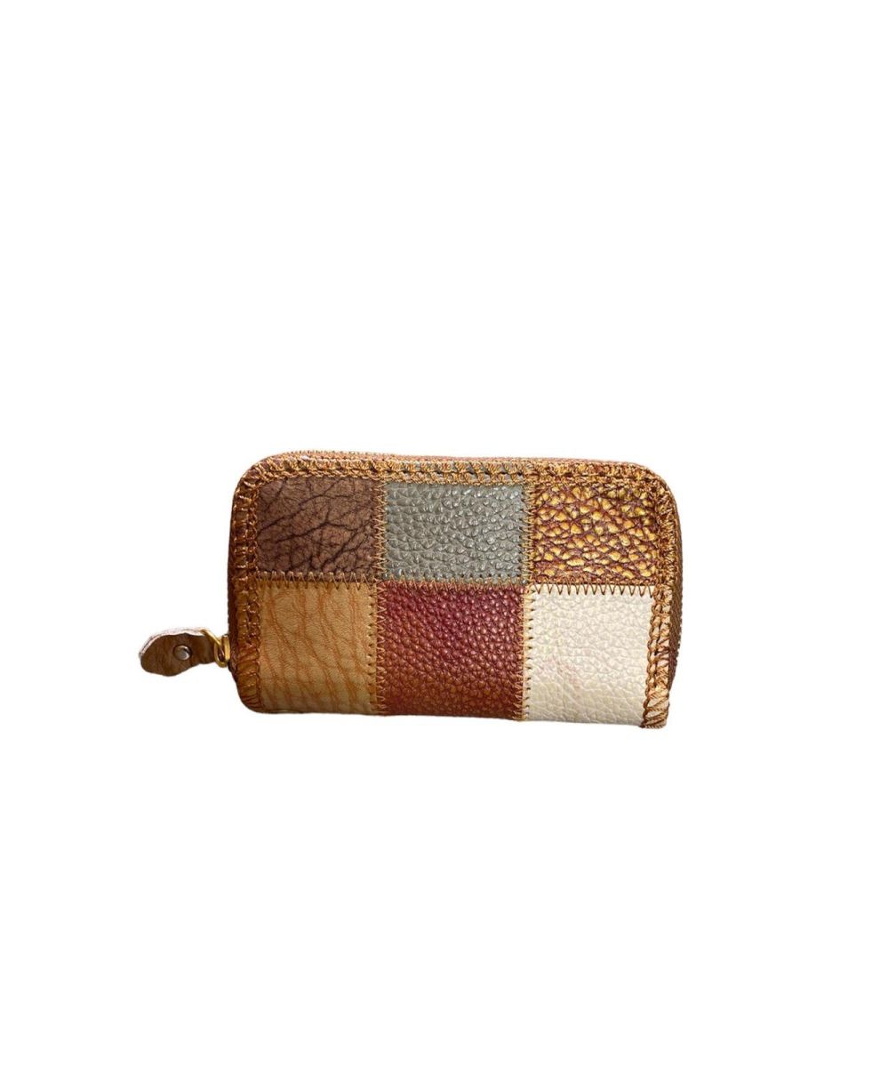 Portofel din piele, diverse combinatii de culori, dimensiuni: 14 x 8 cm, cod E39