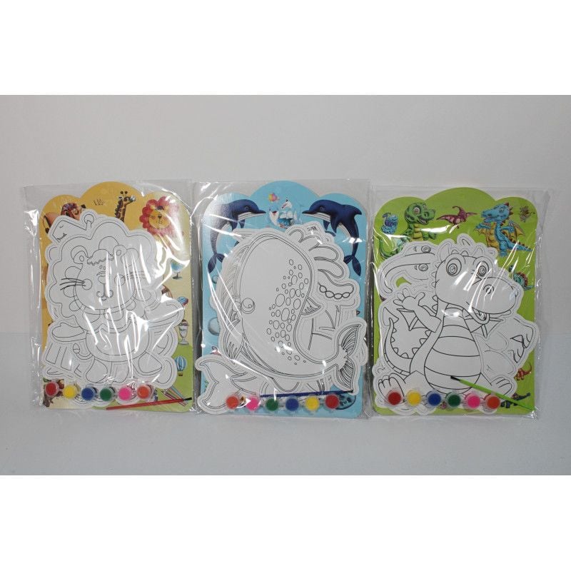 Set Engros de pictura cu acuarele JQ-2213 , 22 x 31cm