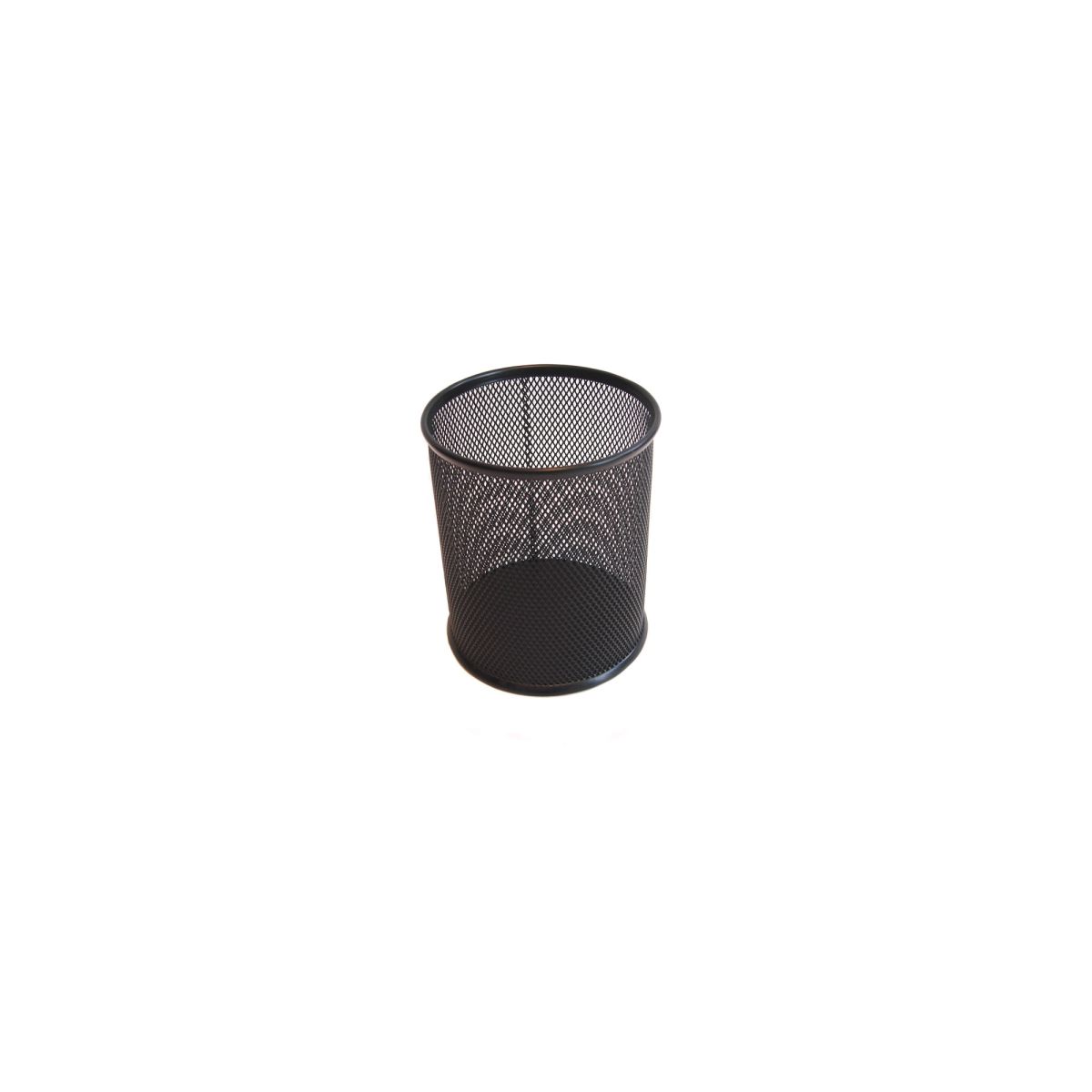 Suport Engros pentru pix din metal cod 802 negru , 8,5 x 9,5 cm