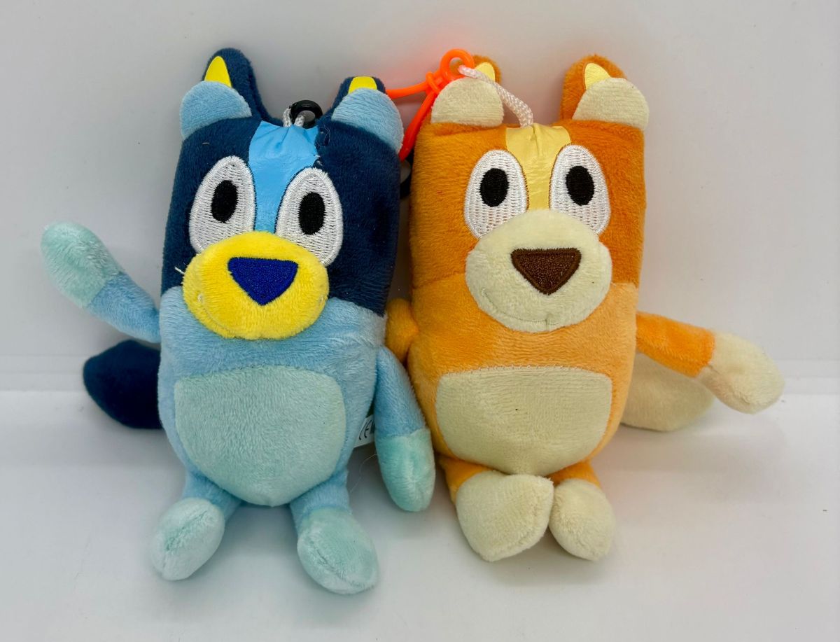Breloc din plus, Bluey si bingo, Engros