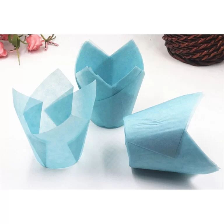 CHESE MINI MUFFIN 3,2X6 cm (350 buc/set) BLUE