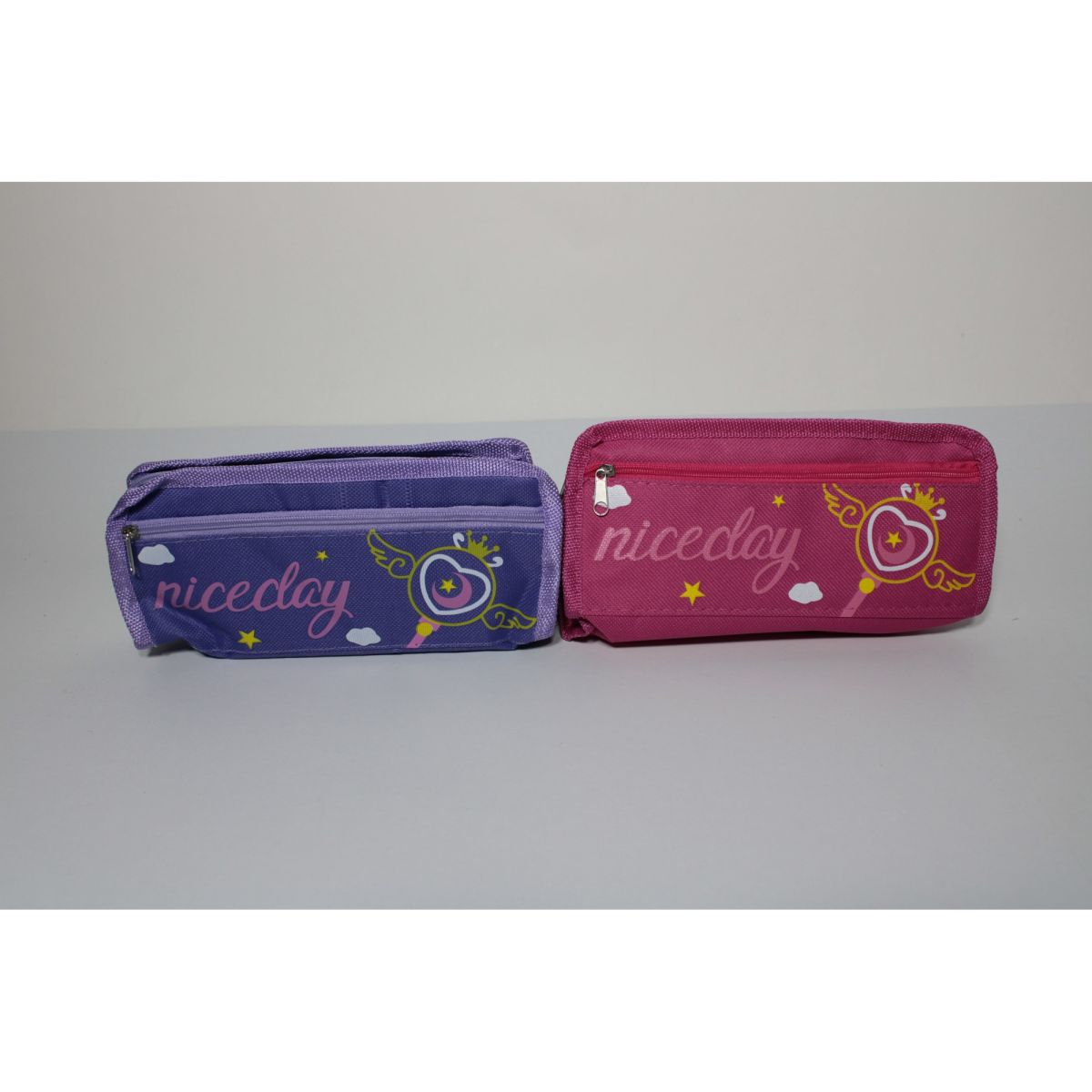 Penar Engros cu 2 fermoare 8801 , 20 x 10 x 4cm