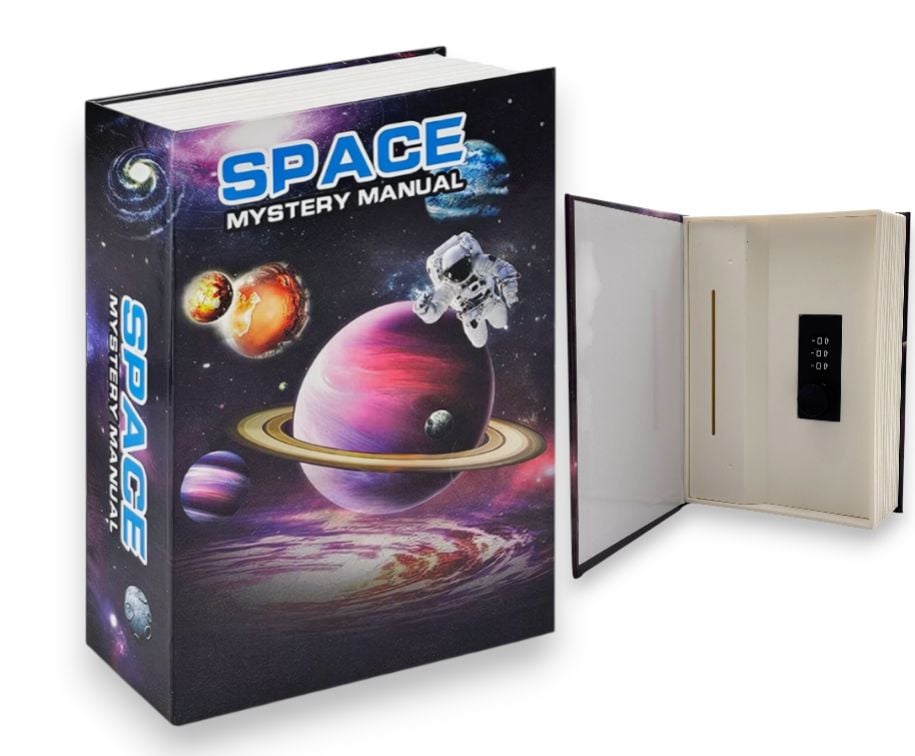 Pusculita Secreta cu Cod ,   Design Carte , œSpace Mystery Manual,  , Ideala pentru Economii Discrete