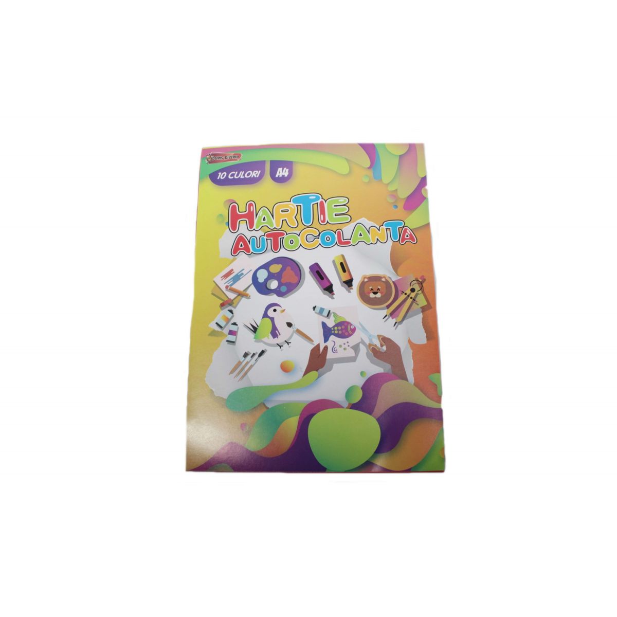 Hartie Engros glace autoadeziva 10 coli A4