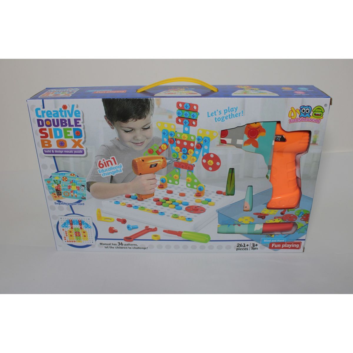 Joc Engros de constructie 6 in 1 la cutie 668A , 25x40x7cm
