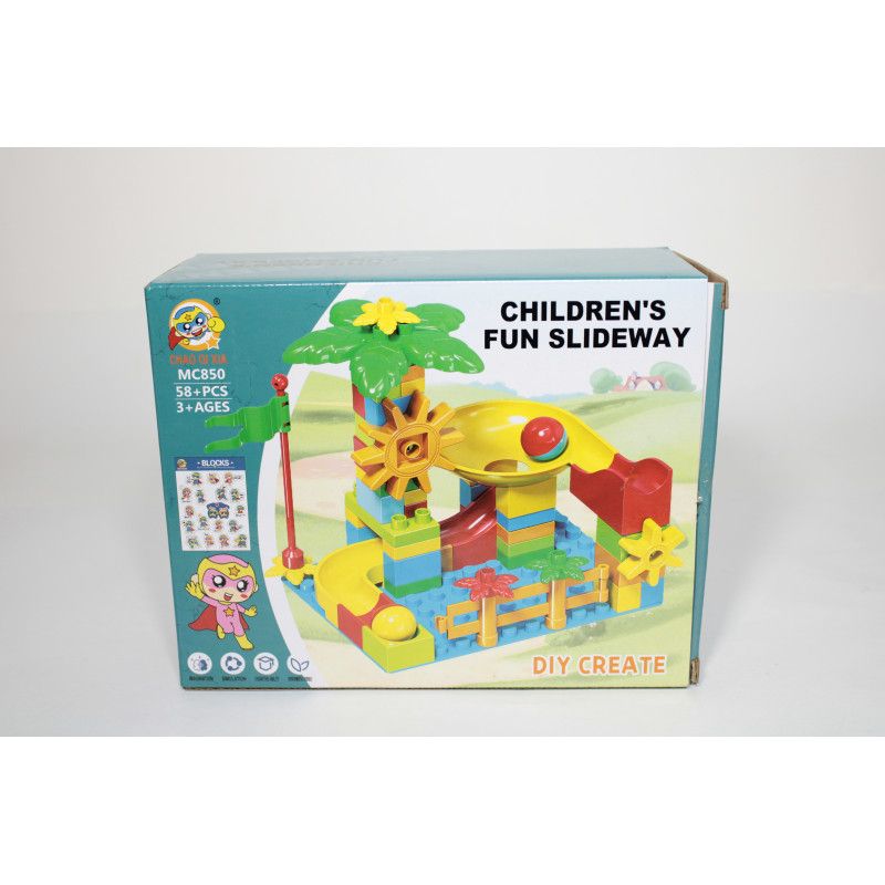Joc Engros de constructie la cutie 58 de piese MC850 , 8x20x16cm