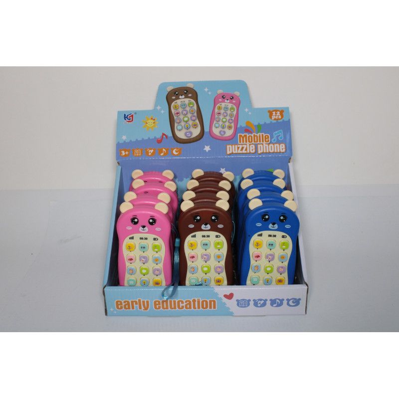 Telefon Engros muzical 12/cutie E103 , 104 , 106 , 6,5x13x2,5cm