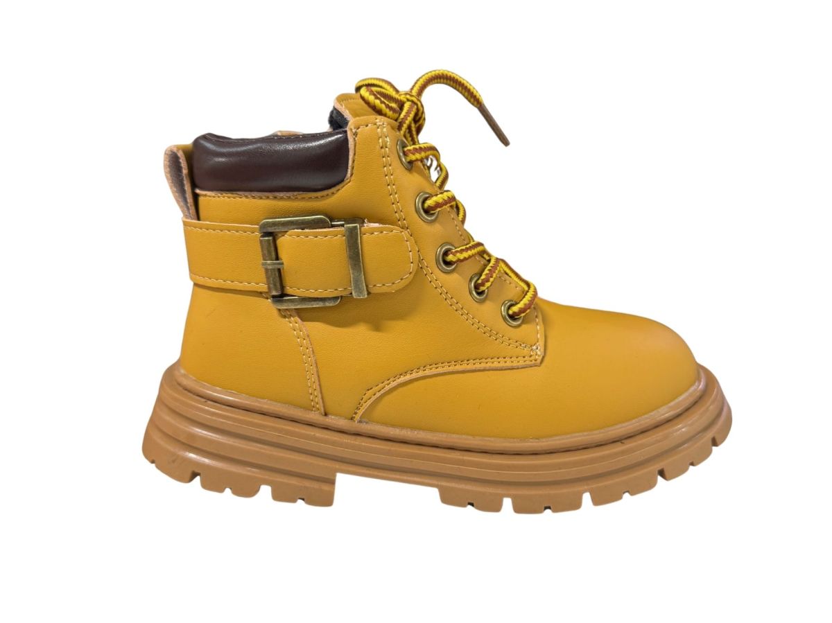 Bocanci Unisex, Model Catarama, Interior Imblanit, Piele Ecologica, Talpa Antiderapanta, Engross, Marimi 31-36, 8buc/bax camel