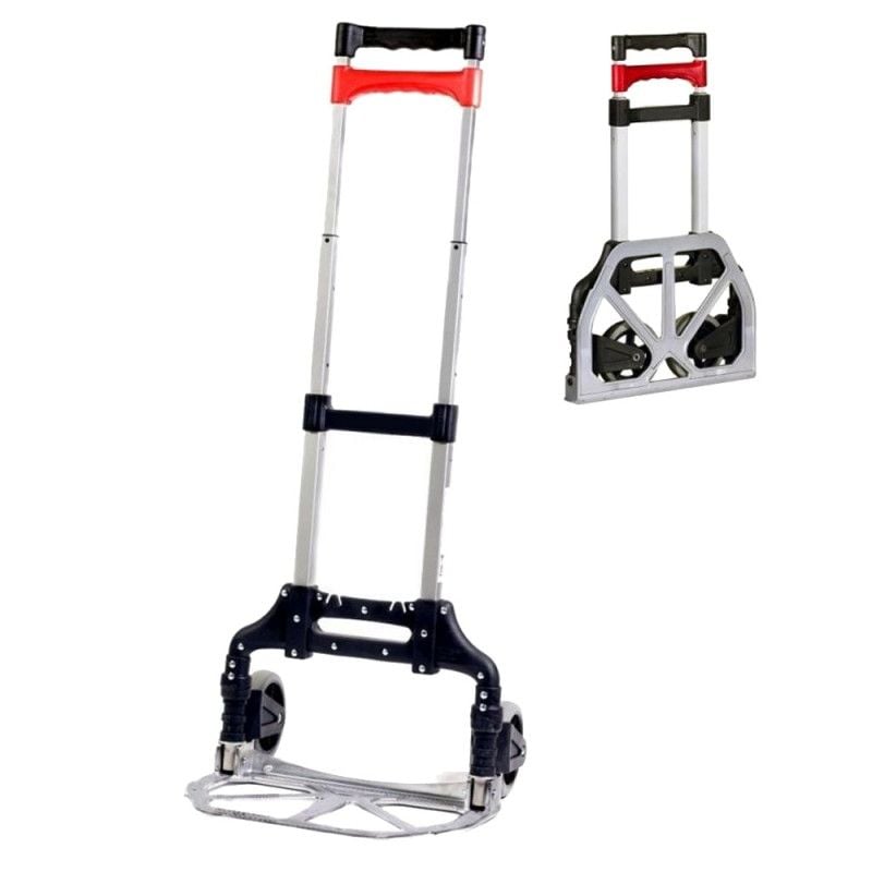 Carucior pliabil tip liza, transport marfa, inaltime reglabila, maxim 100 kg Engros